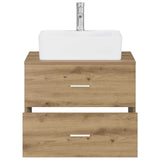 Bathroom Furniture Set Artisan Oak Engineered Wood 3404389