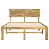 Double Bed Frame with Headboard ROSTOCK White 140 x 200 cm 3405415