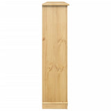 Shoe Cabinet Corona 99x32x124.5 cm Solid Wood Pine 4002786