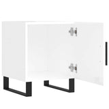 Bedside Cabinets 2 pcs High Gloss White 40x40x50 cm Engineered Wood 827617