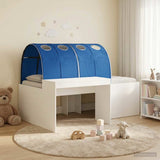 Bed Frame with Accessory Artisan Oak and Blue Engineered wood 3423655