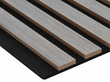 Wall Panels 8 pcs Grey 60.5 x 60 cm 42046452