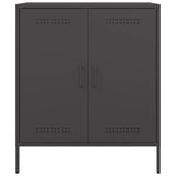 Sideboard Black 68x39x79 cm Steel 842976