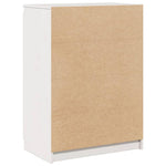 Sideboard White 60x36x84 cm Solid Pinewood 808109
