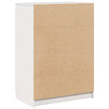 Sideboard White 60x36x84 cm Solid Pinewood 808109