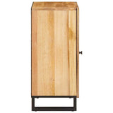 Sideboard with Storage Brown 40 x 33 x 75 cm Solid Mango Wood 4018068