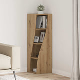 Corner Cabinet 32x32x102cm Engineered Wood Artisan Oak 889864
