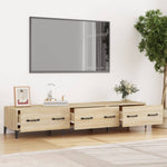 TV Cabinet Sonoma Oak 150x34,5x30 cm Engineered Wood 812648