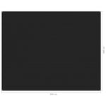 ZNTS Tent Carpet 400x500 cm Black 310792