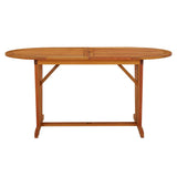 Garden Table 160x85x75 cm Solid Wood Eucalyptus 316071