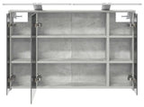 Bathroom Mirror Cabinet Concrete Grey 73.5 x 16 x 62.5 cm 889178