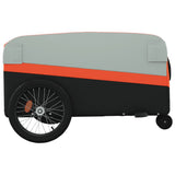 Bike Trailer Black and Orange 45 kg Iron 94061