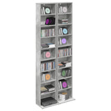CD Cabinet 2 pcs Concrete Grey 33 x 23.5 x 175 cm 8012649