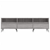 TV Cabinet Grey Sonoma 150x30x44.5 cm Engineered Wood 831258