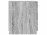 Bedside Cabinet Grey Sonoma 43 x 41 x 63.5 cm Engineered Wood 895711