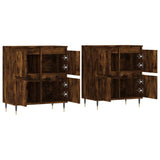 Sideboards 2 pcs Smoked Oak Engineered Wood 3190170