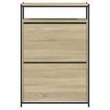 Shoe Cabinet Sonoma Oak 75x34x112 cm Engineered Wood 840035