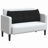 Back Pillow Black 140 x 24 x 50 cm Fabric 42014501