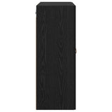 Wall-mounted Cabinet 2 pcs Black Oak 69.5 x 34 x 90 cm 3415590