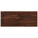 Rectangular Table Top 140 x 40 x 3.5 cm Rectangular Dark Brown 938218