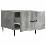Coffee Table Concrete Grey 49 x 50 x 40 cm Engineered Wood 894968