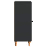 Sideboard Black 33 x 34.5 x 90 cm Engineered Wood 894136