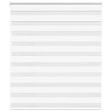 ZNTS Zebra Blind White 135x150 cm Fabric Width 130.9 cm Polyester 4014762