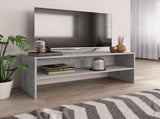 TV Cabinet Concrete Grey 100x40x40 cm Engineered Wood 800049