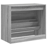 Shoe Cabinet Grey Sonoma 80x42x69 cm Engineered Wood 840006