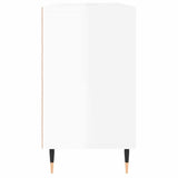 Bathroom Cabinet High Gloss White 80x33x60 cm Engineered Wood 831622