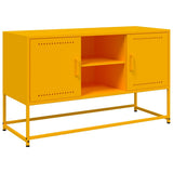 TV Cabinet Mustard Yellow 100.5x39x60.5 cm Steel 846515