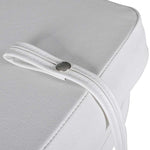 Boat Seats 2 pcs Foldable Backrest Blue-white Pillow 41x36x48cm 279103