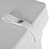 Boat Seats 2 pcs Foldable Backrest Blue-white Pillow 41x36x48cm 279103