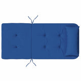 Chair Cushions Plain 2 pcs Blue 58 x 77 x 4.5 cm Oxford Fabric 361840