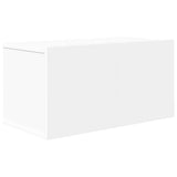6 Piece TV Cabinet Set White Engineered Wood 3078679