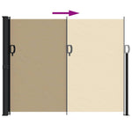 Retractable Side Awning Beige 160x300 cm 4004315