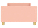 Children's Bed Frame with Headboard Pink 80 x 160 cm 42010855