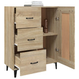 Sideboard Sonoma Oak 69.5x34x90 cm Engineered Wood 812234