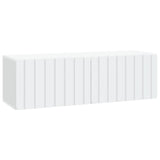 Wall-Mounted TV Cabinet White 98 x 31 x 30 cm Engineered Wood 898385