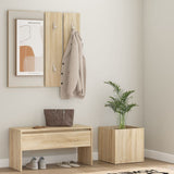 Hallway Furniture Set Sonoma Oak Engineered Wood 3082056