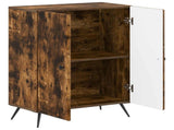 Bathroom Storage Cainet BREDA Smoked Oak 59.5 x 31 x 80 cm 897500