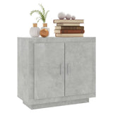 Sideboard Concrete Grey 80x40x75 cm Engineered Wood 811821