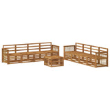 Sofa Sets 9 pcs Solid Acacia Wood 3384175