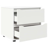 Storage Cabinet 60 x 48 x 57 cm Engineered Wood White 888827