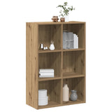 Book Cabinet/Sideboard Artisan Oak 66x30x98 cm Engineered Wood 855827