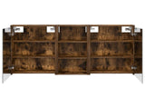 Bathroom Cabinet Set 3 pcs 116 x 16 x 62.5 cm Engineered wood 3403812