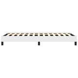 Bed Frame without Mattress White 100x203 cm Twin XL Faux Leather 346931
