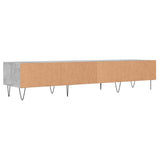 TV Cabinet Concrete Grey 150x36x30 cm Engineered Wood 829152