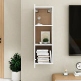 TV Cabinet White 30.5x30x90 cm Engineered Wood 803344