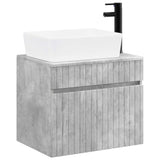 Bathroom Furniture Set Concrete Grey Engineered Wood 3404303